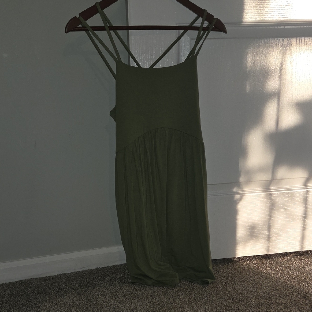 Old Navy Olive Strappy Top